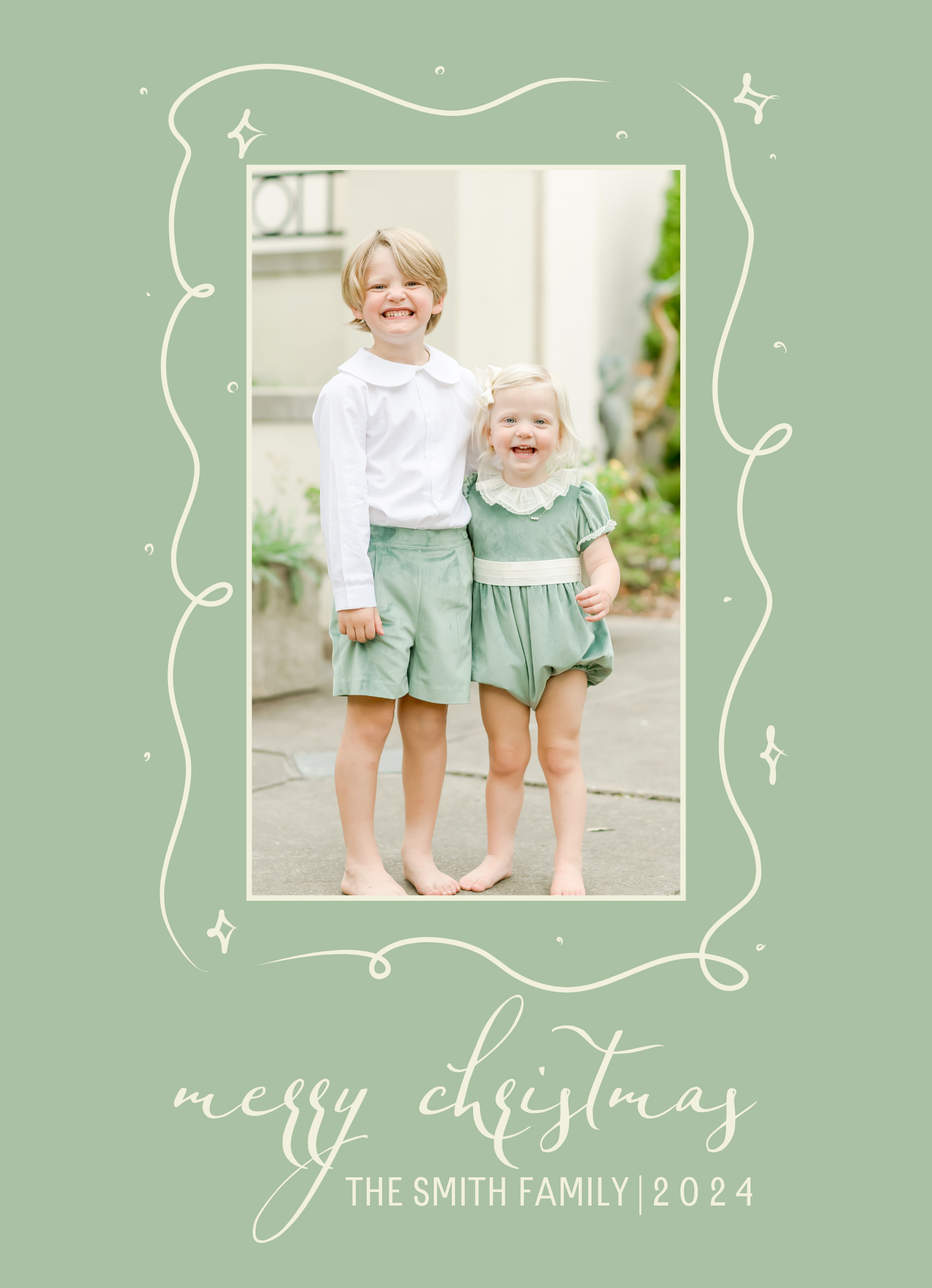 AIRY CHRISTMAS CARD