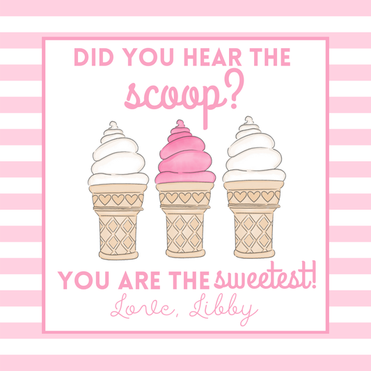 THE SCOOP VALENTINE