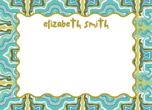 funky note cards + envelopes