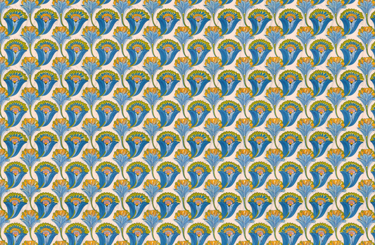RETRO FLORAL  tear away placemat