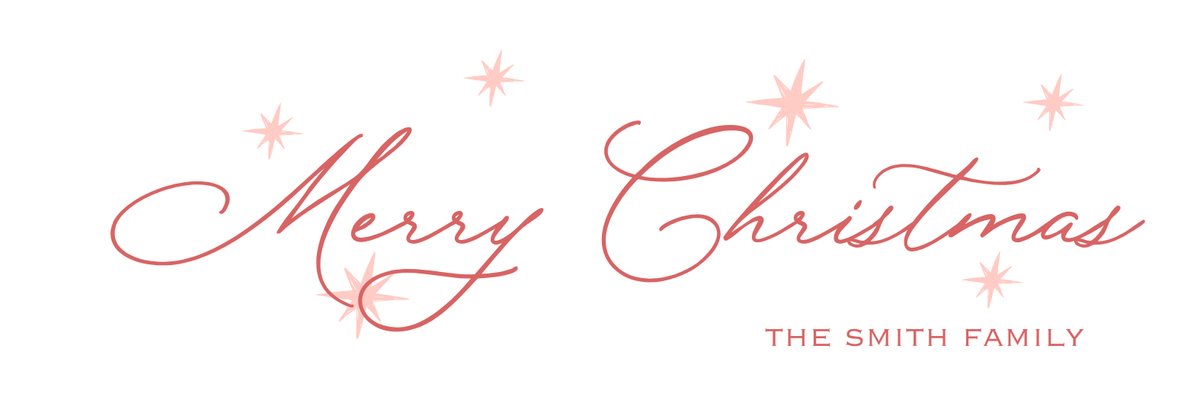 long + skinny MERRY CHRISTMAS GIFT TAG (Copy)