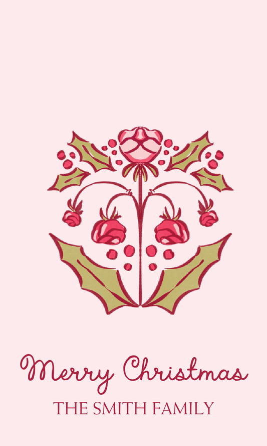 CHRISTMAS DIAMOND GIFT TAG