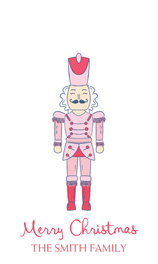 NUT CRACKER GIFT TAG