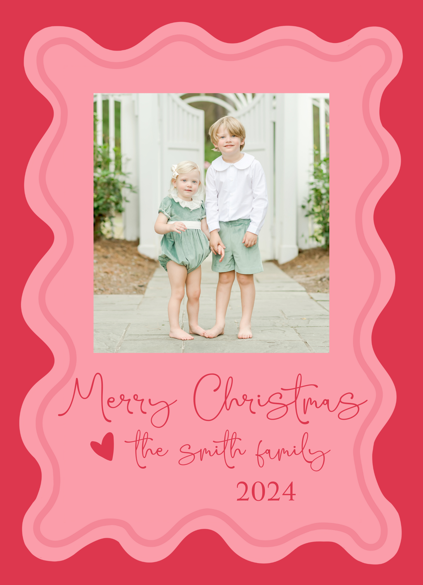 COLORFUL CHRISTMAS CARD