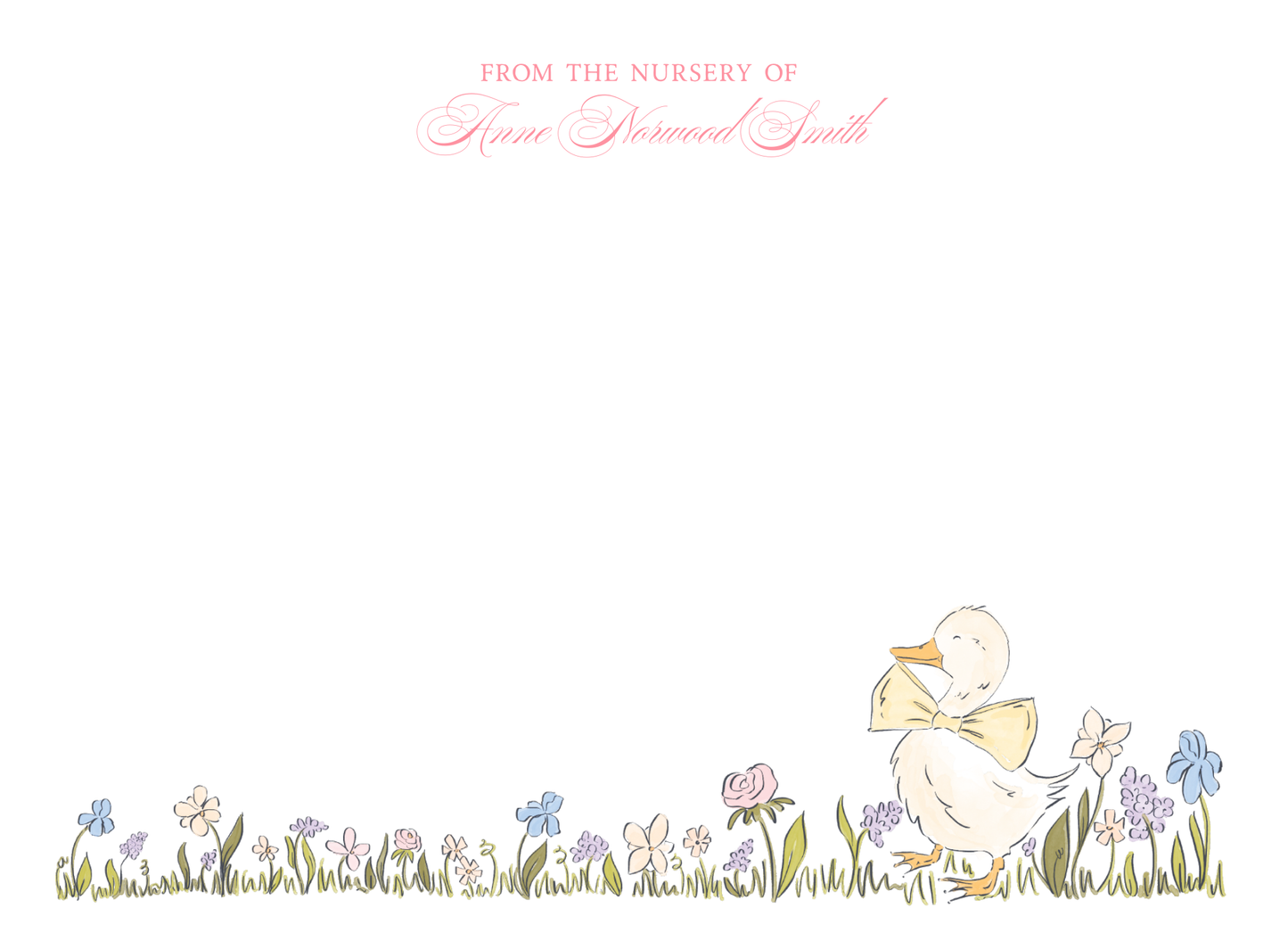 sweet duck stationery