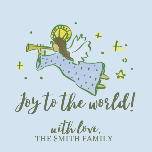 JOY TO THE WORLD! GIFT TAG