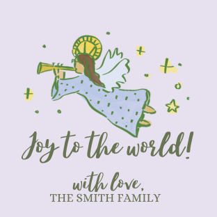 JOY TO THE WORLD! GIFT TAG