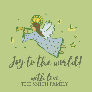 JOY TO THE WORLD! GIFT TAG