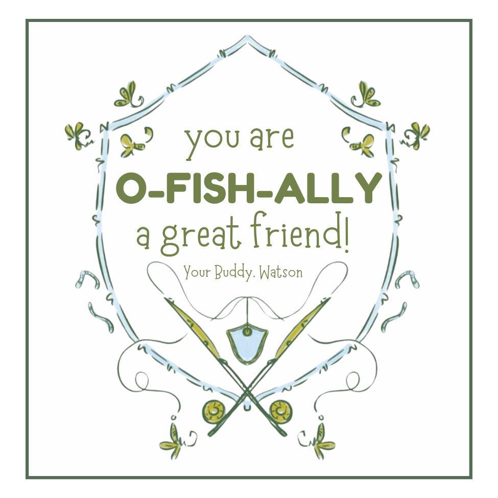 O-FISH-ALLY A GREAT FRIEND VALENTINE!