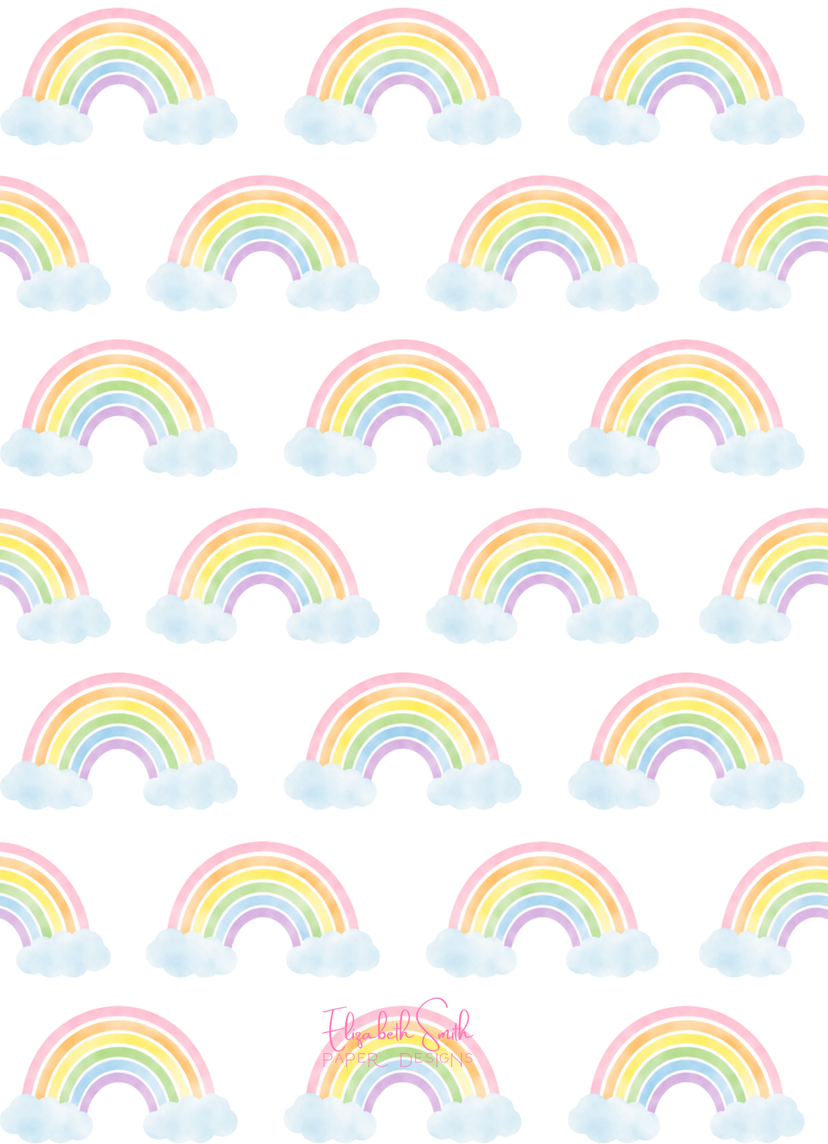 OVER THE RAINBOW INVITATION