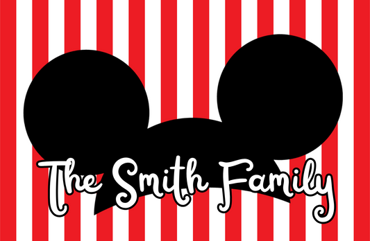 MOUSE EARS STROLLER SIGN