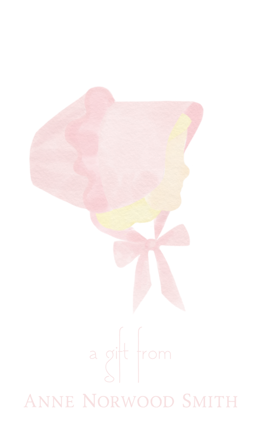 PINK SWEET LITTLE GIRL GIFT TAG