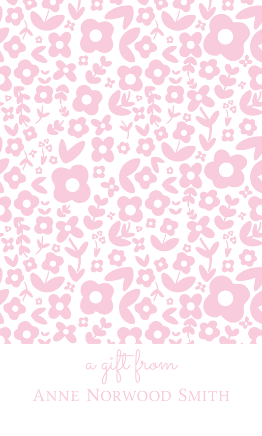 SMALL WORLD FLORAL GIFT TAGS