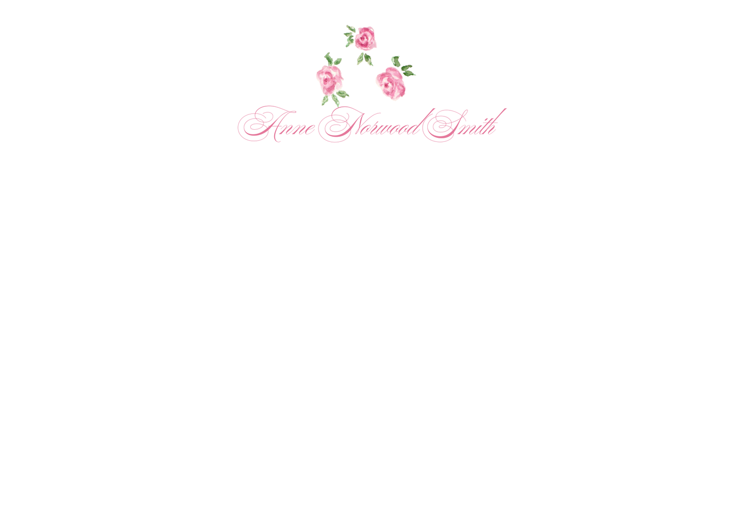 sweet little roses stationery