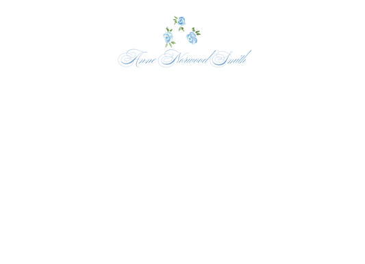 sweet little roses stationery