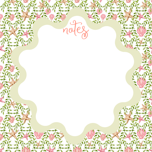 UNDER THE SEA  NOTEPAD