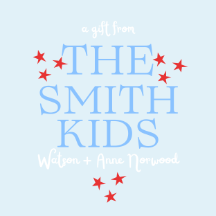 ROUND SIBLING GIFT STICKERS