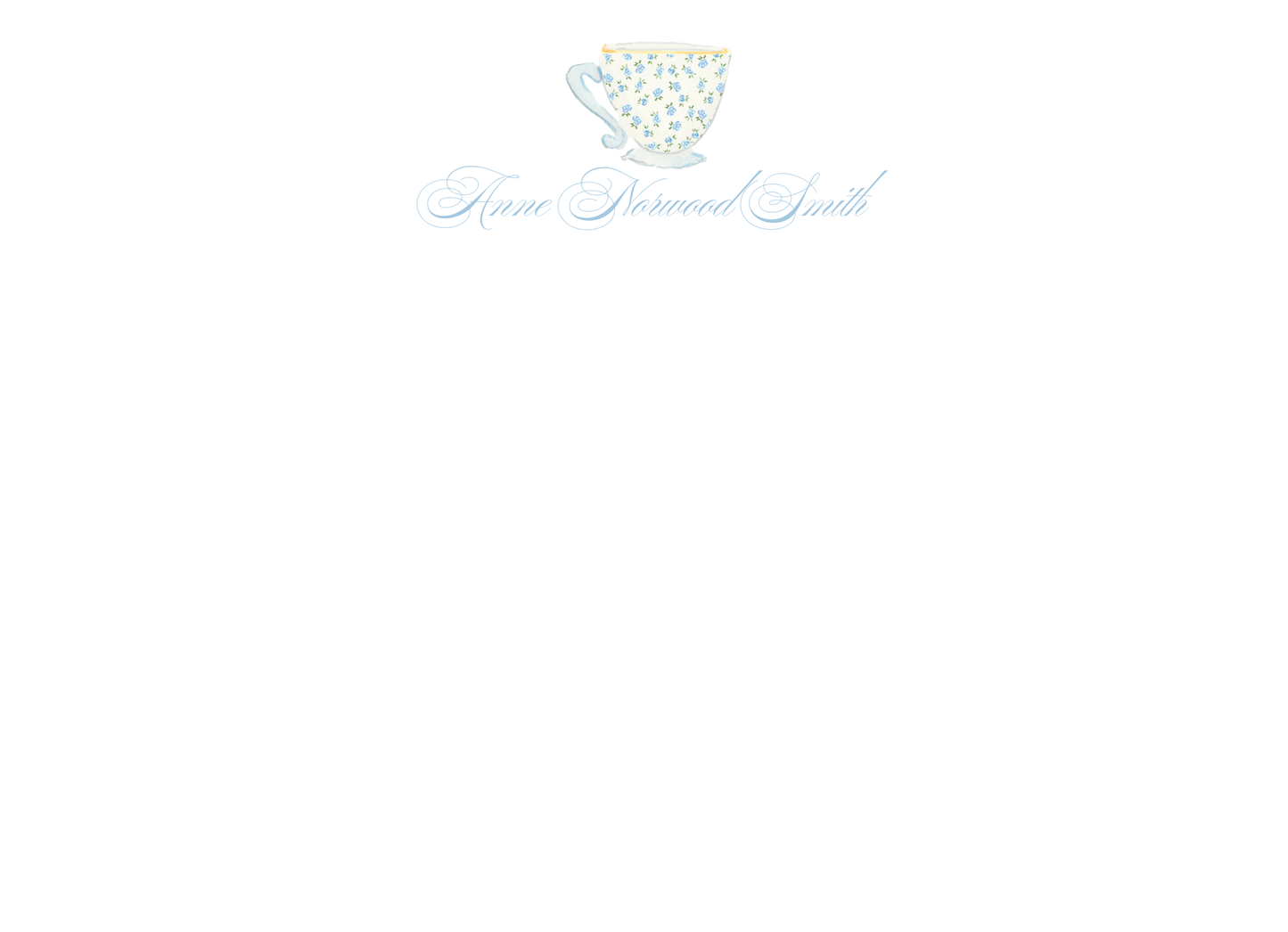 sweet tea cup stationery