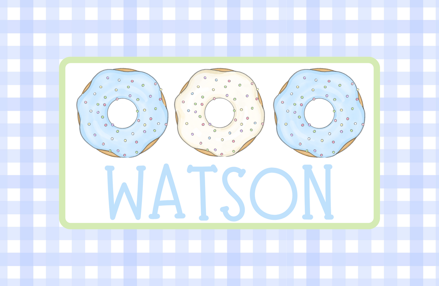 DONUT PLACEMAT