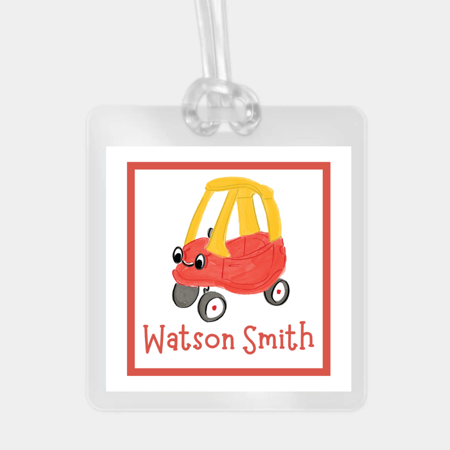 CAR bag tag