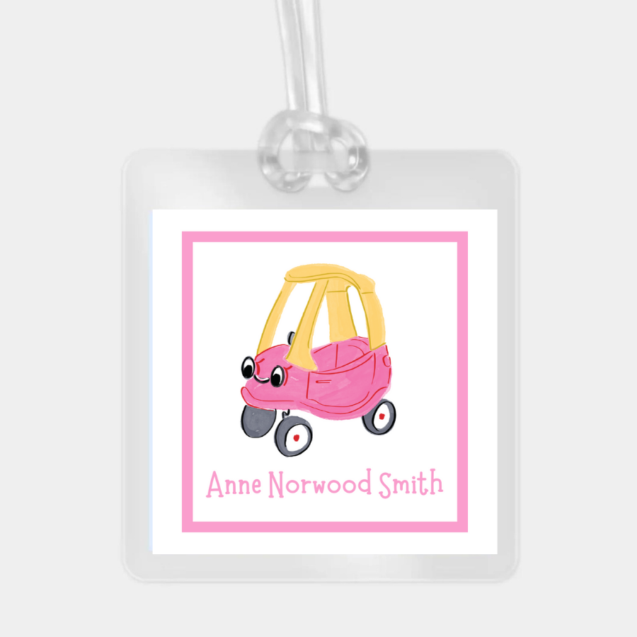 CAR bag tag