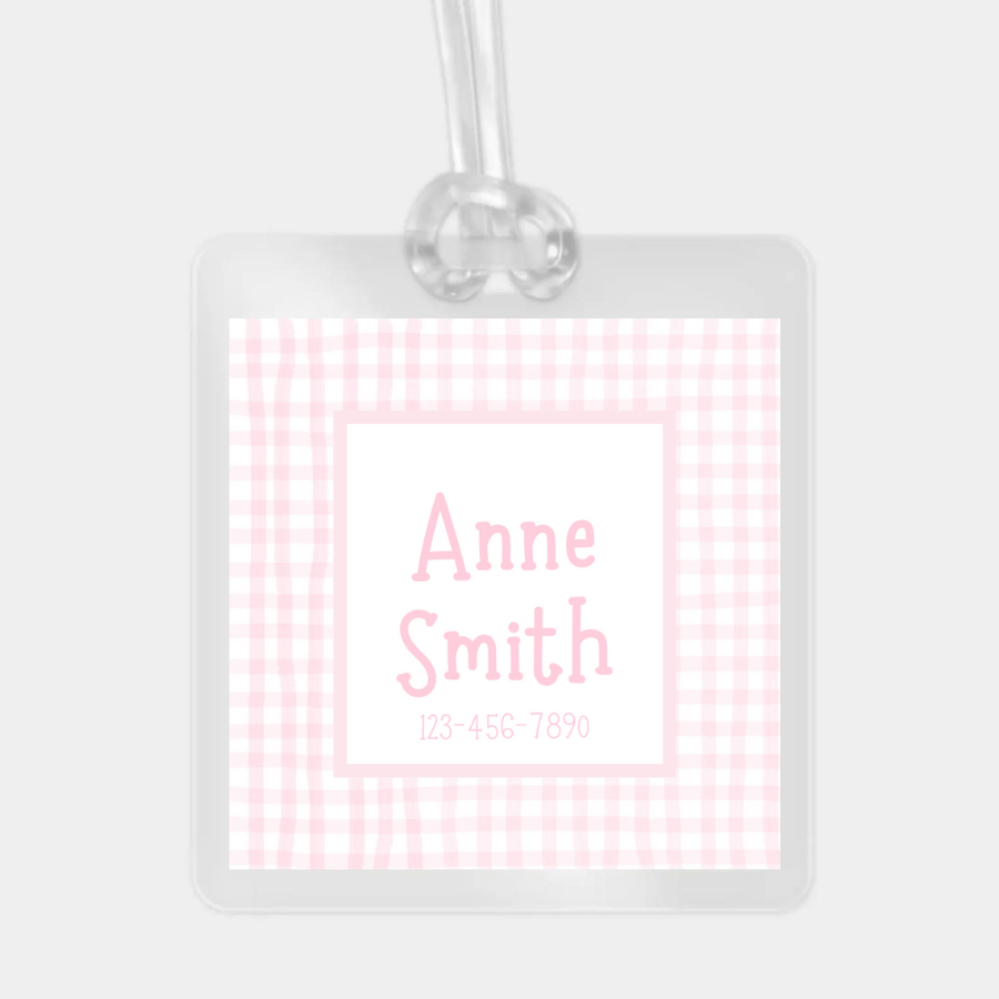 sweet baby bag tag