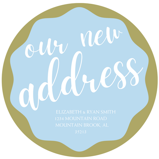 our new address ROUND CARDS