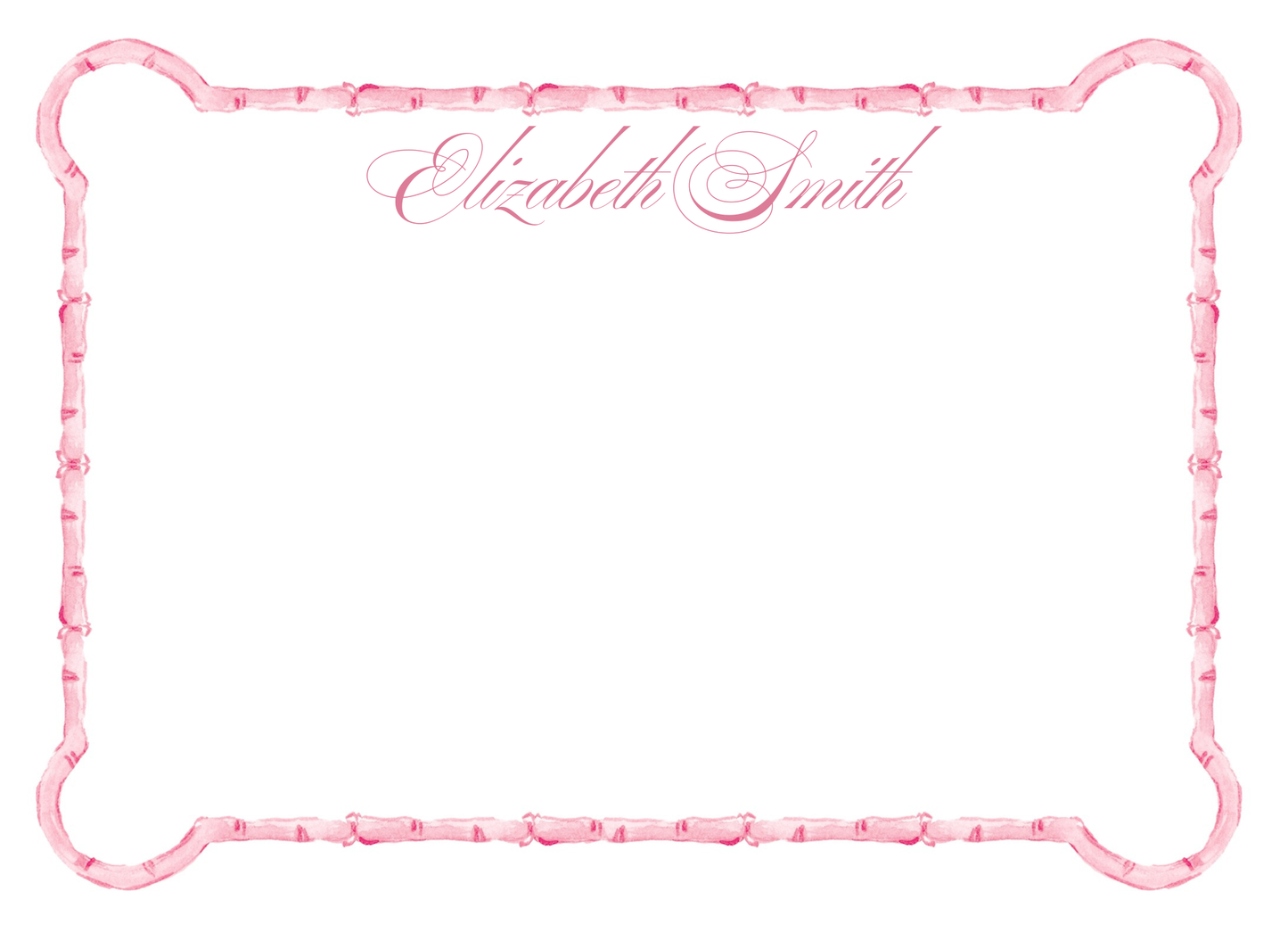 PINK HYDRANGEA stationery