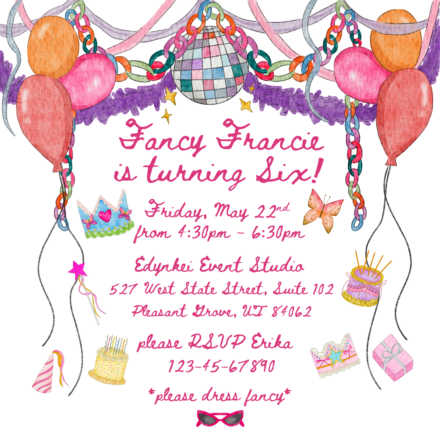 FANCY PARTY INVITATION