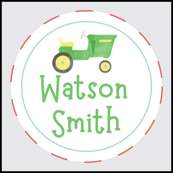 TRACTOR LABELS