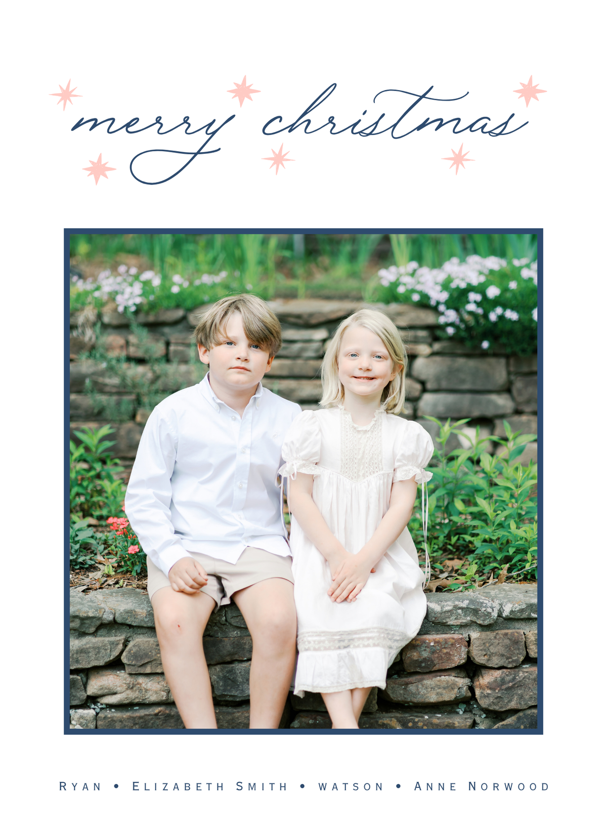 SIMPLE MERRY CHRISTMAS CARD