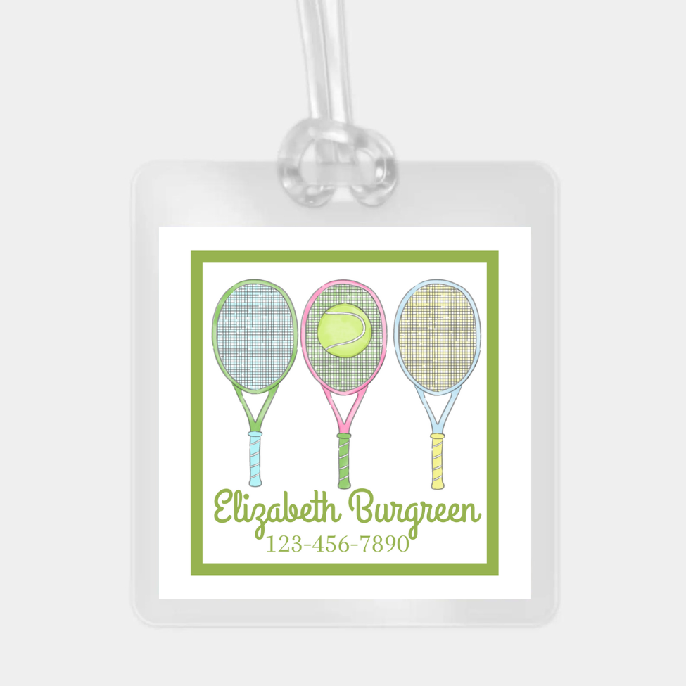 TENNIS BAG TAG