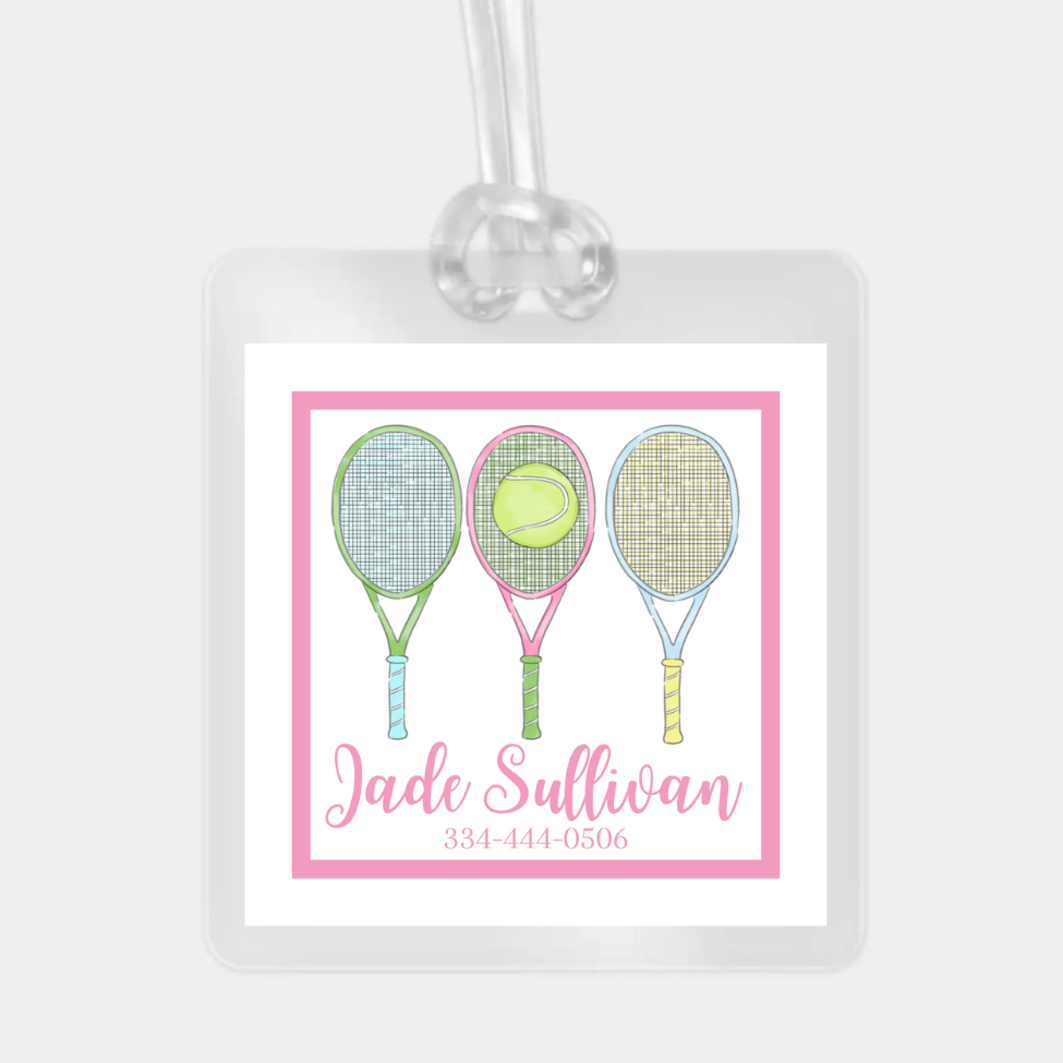 TENNIS BAG TAG