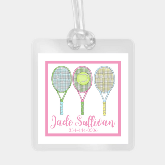 TENNIS BAG TAG