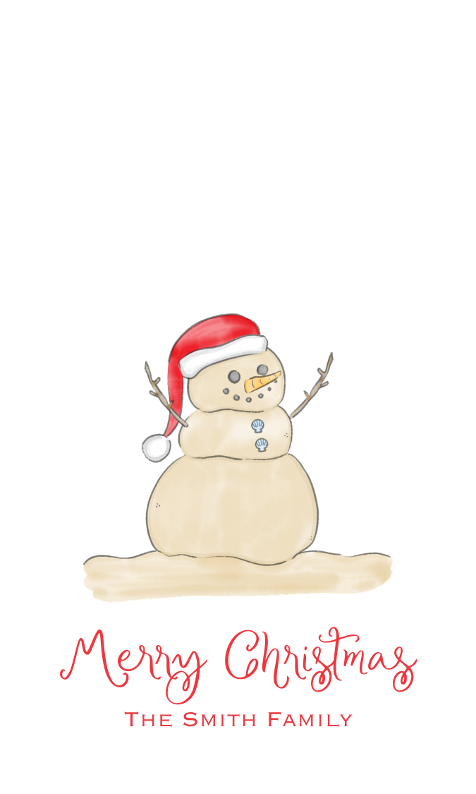 SANDY THE SANDMAN GIFT TAG