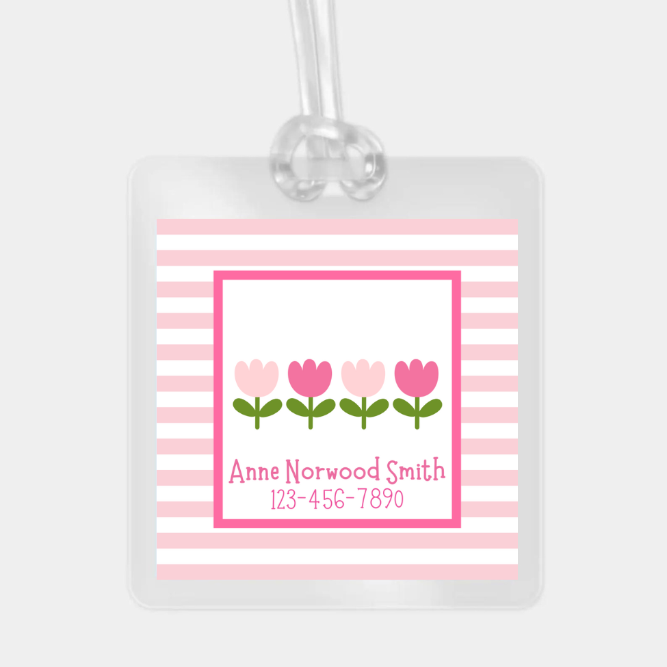 tulip bag tag