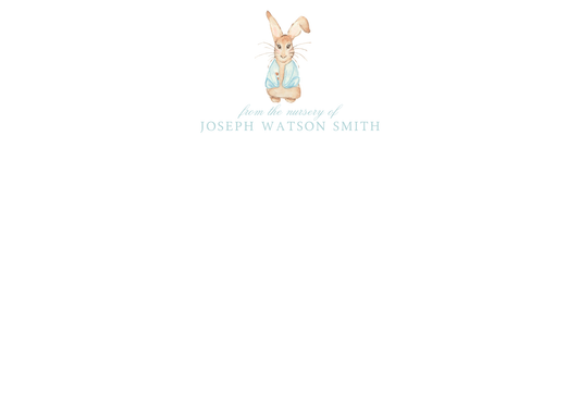 sweet Peter Rabbit stationery