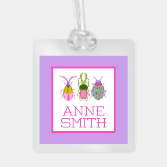 BUGS LAMINATED BAG TAG