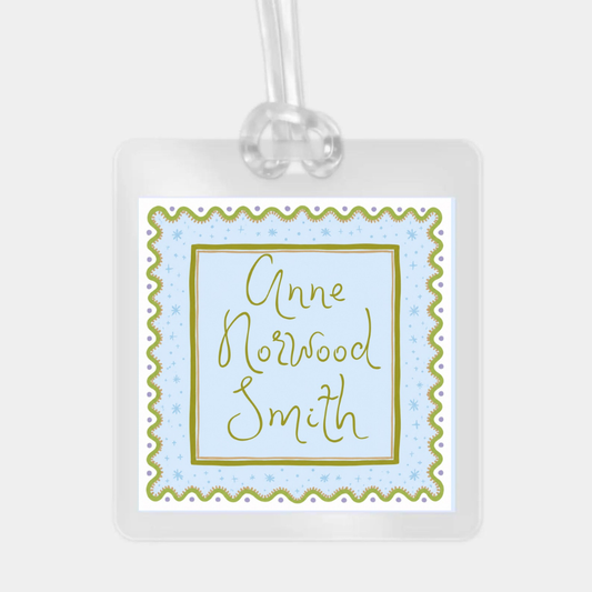 LAMINATED BAG TAG