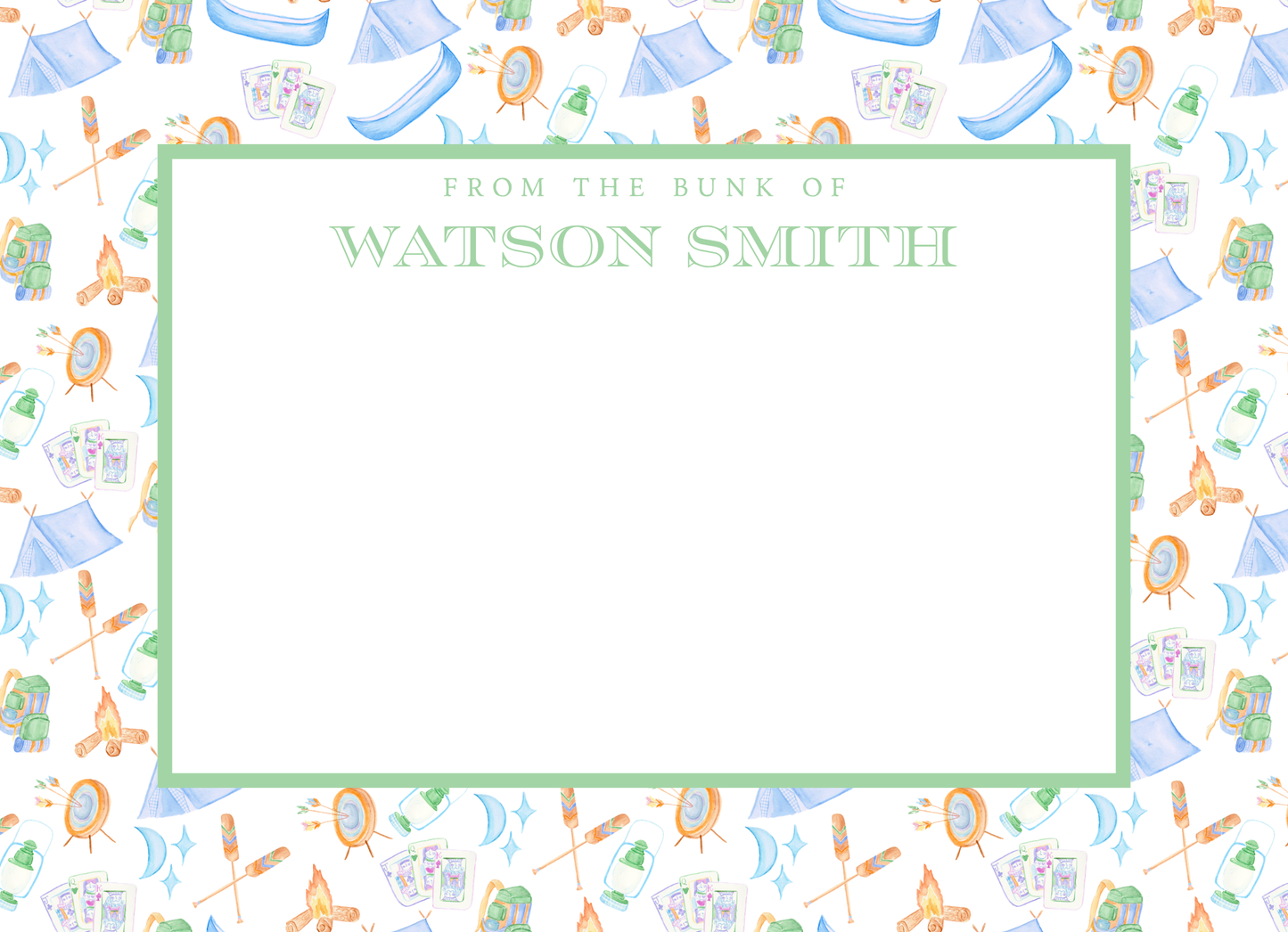 CAMP STATIONERY