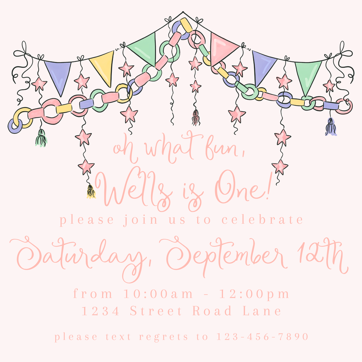 OH WHAT FUN! INVITATION