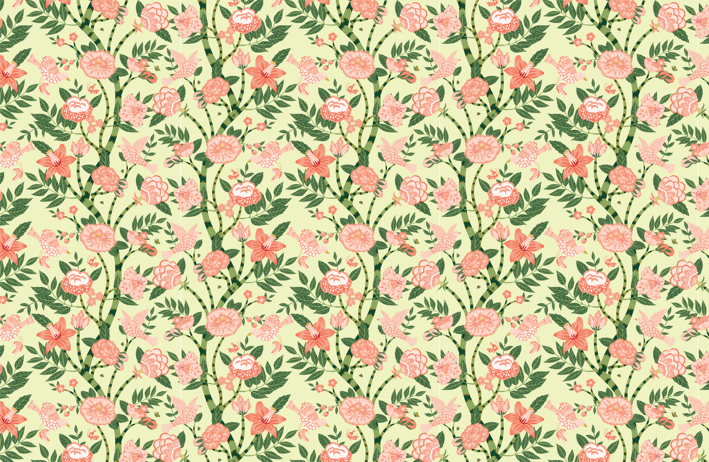 floral  tear away paper placemat