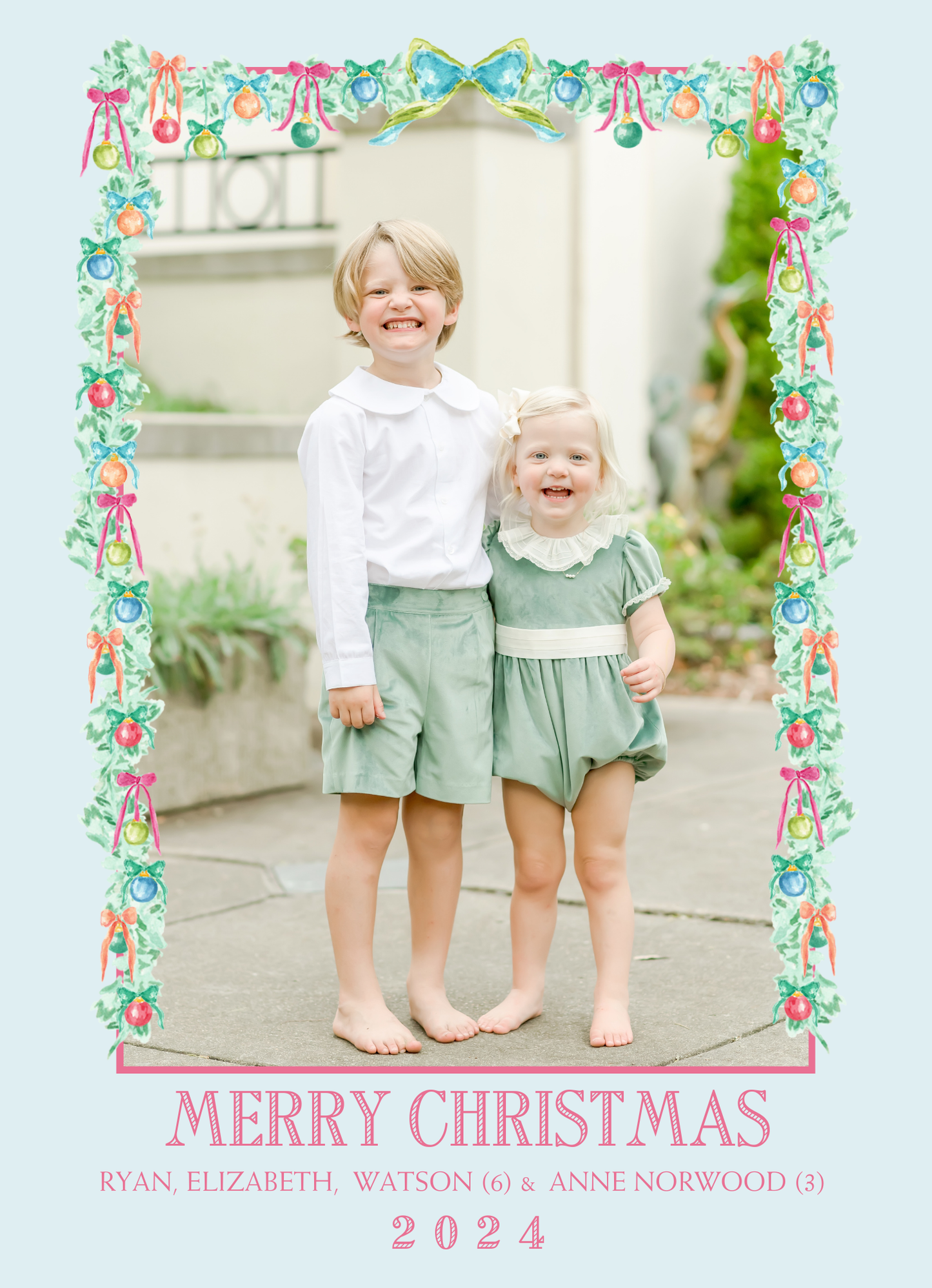 COLORFUL GARLAND CHRISTMAS