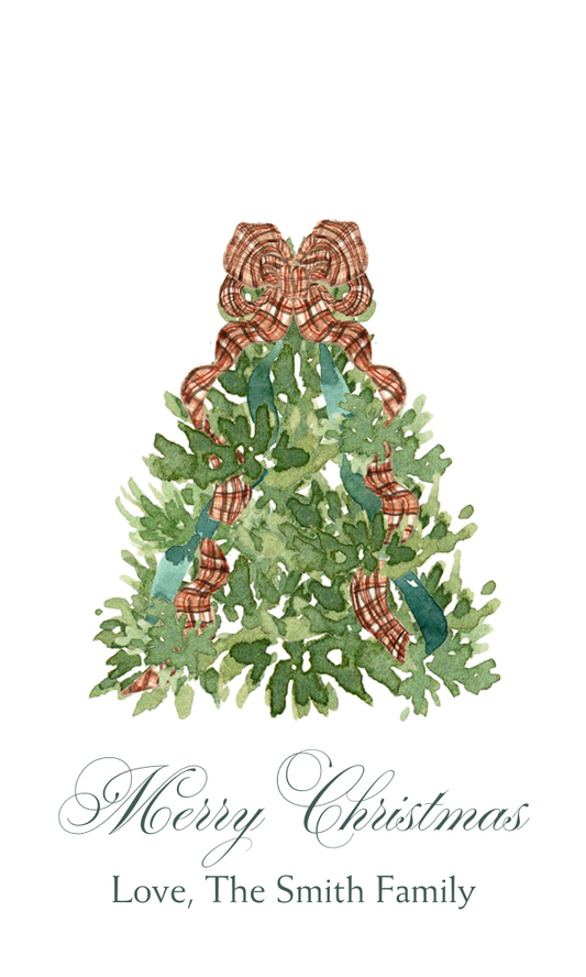 CHRISTMAS TREE GIFT TAG