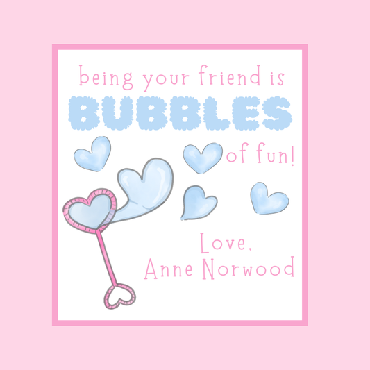 BUBBLES OF FUN VALENTINE