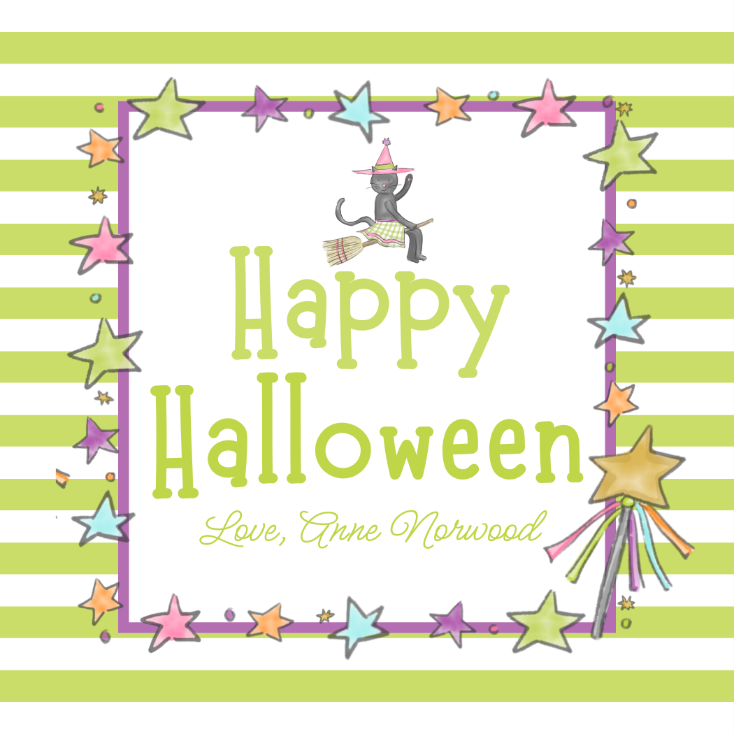 colorful happy halloween