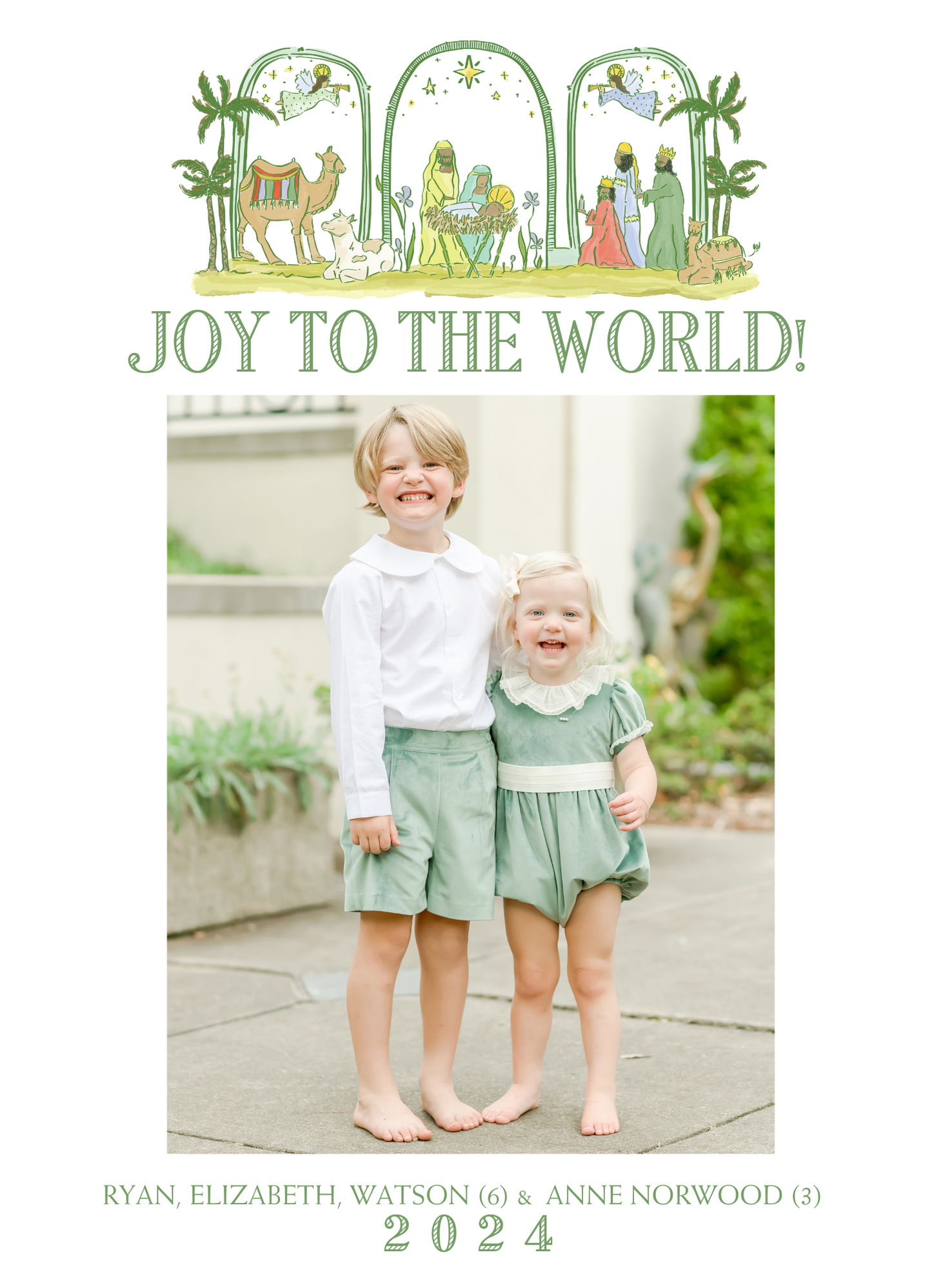 JOY TO THE WORLD!