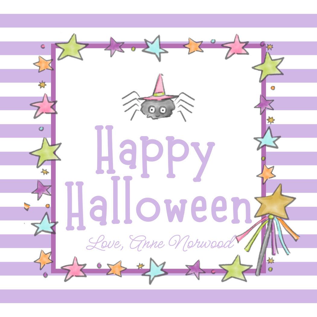 colorful happy halloween