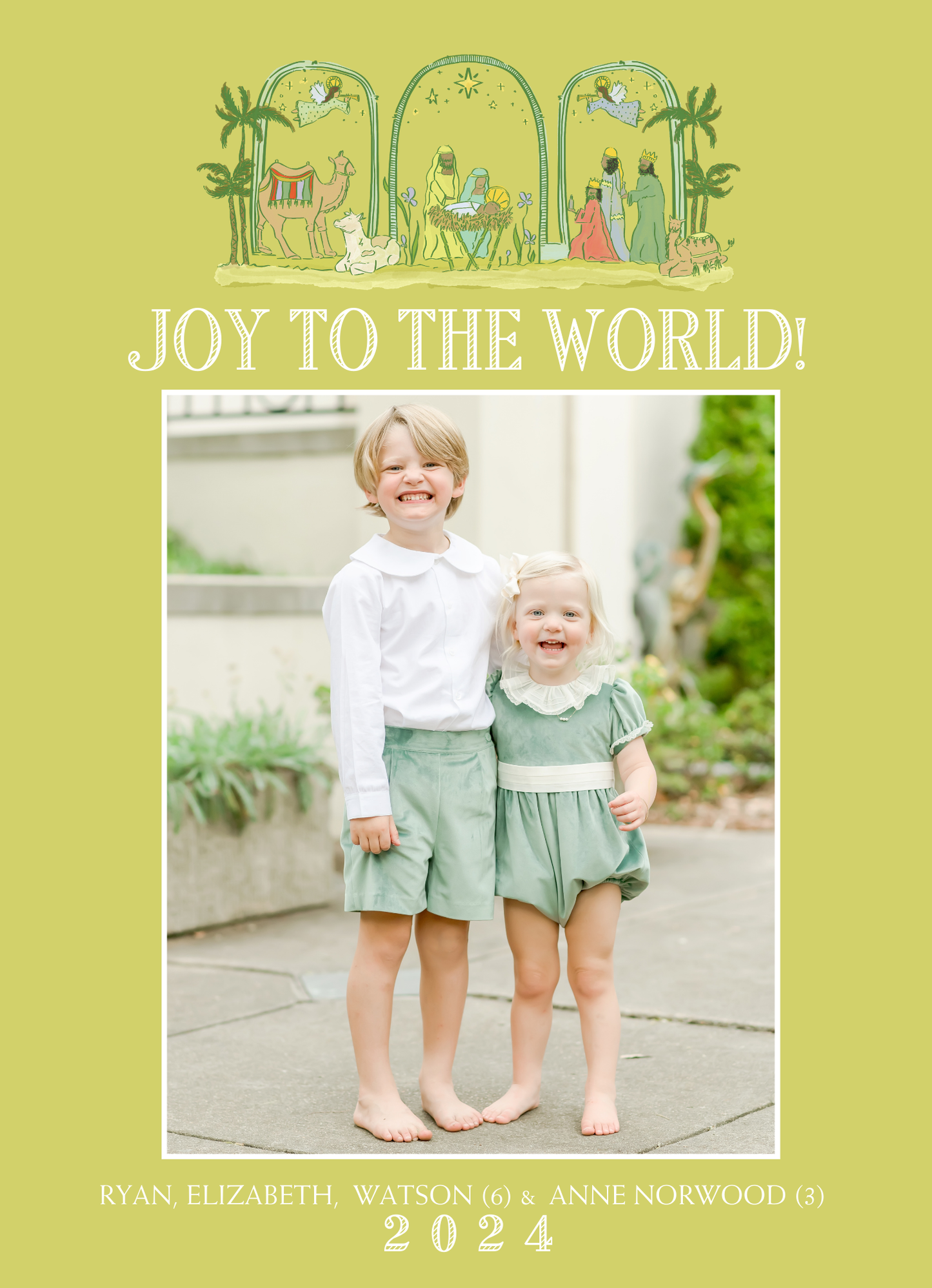 JOY TO THE WORLD!