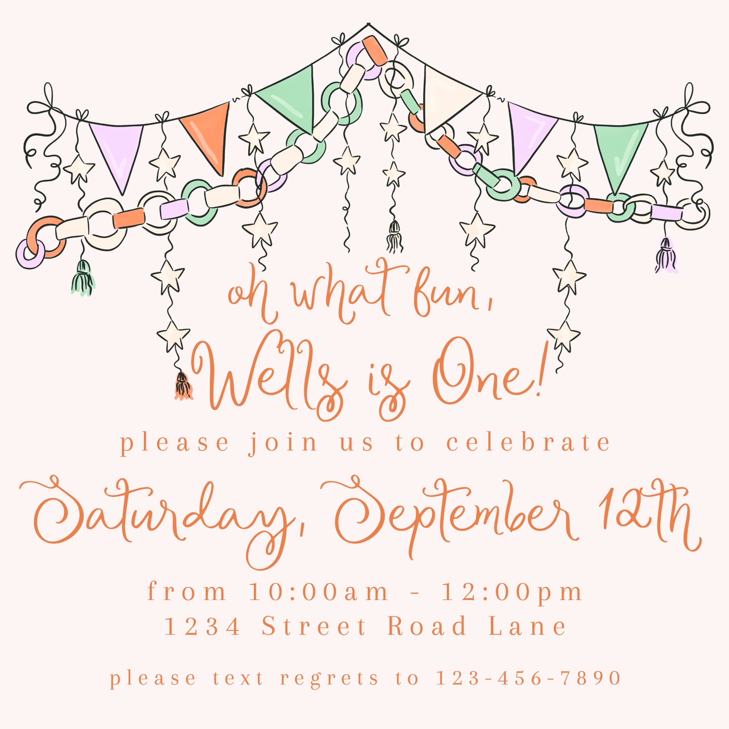 OH WHAT FUN! INVITATION